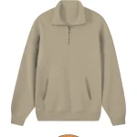 Polo Sweater Oversize Tierra para Serigrafía y DTF